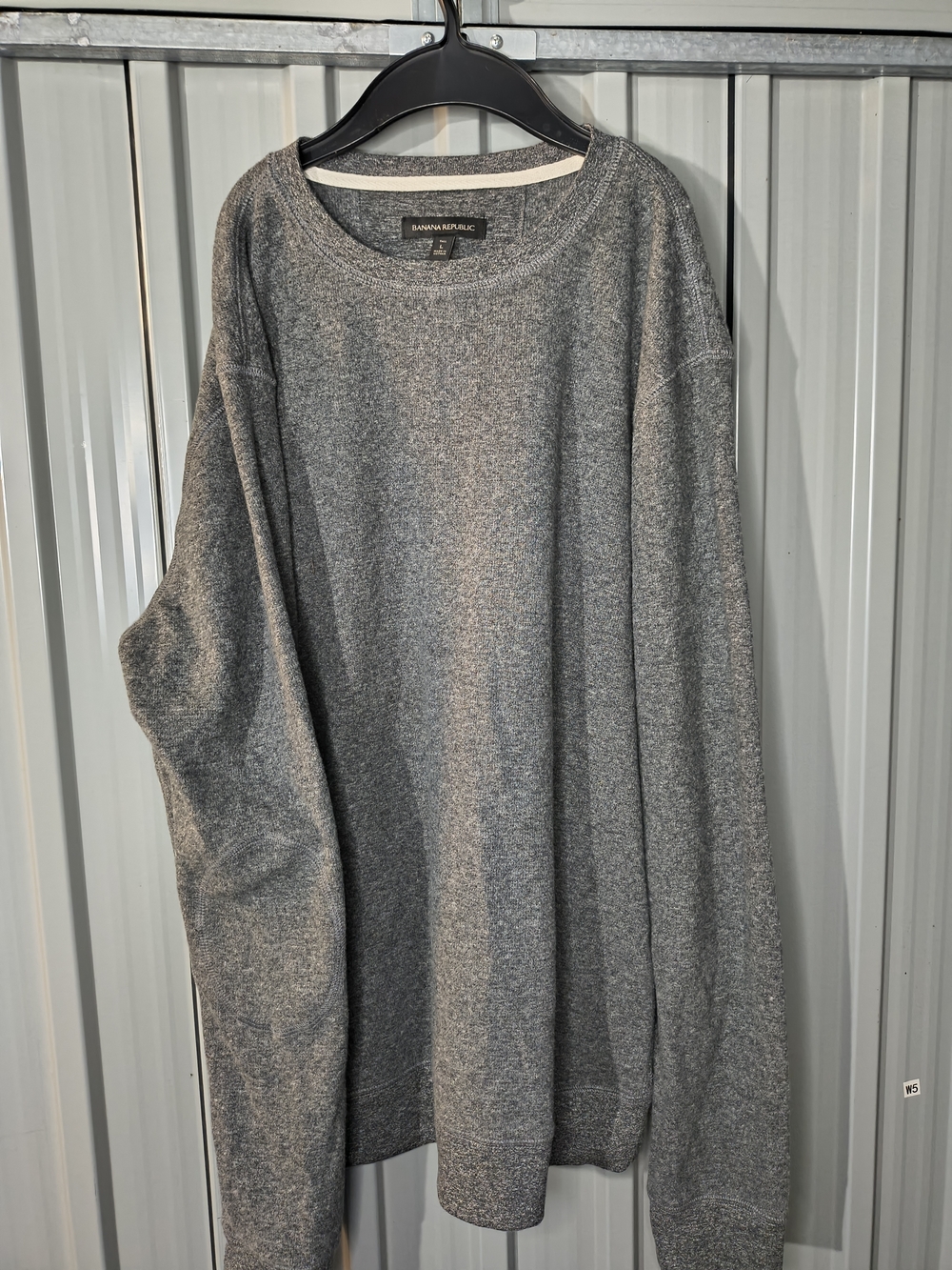 Banana Republic Gray Crewneck Sweater
